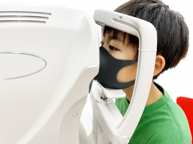 大阪鶴見まつやま眼科のオルソケラトロジー施術の流れ1